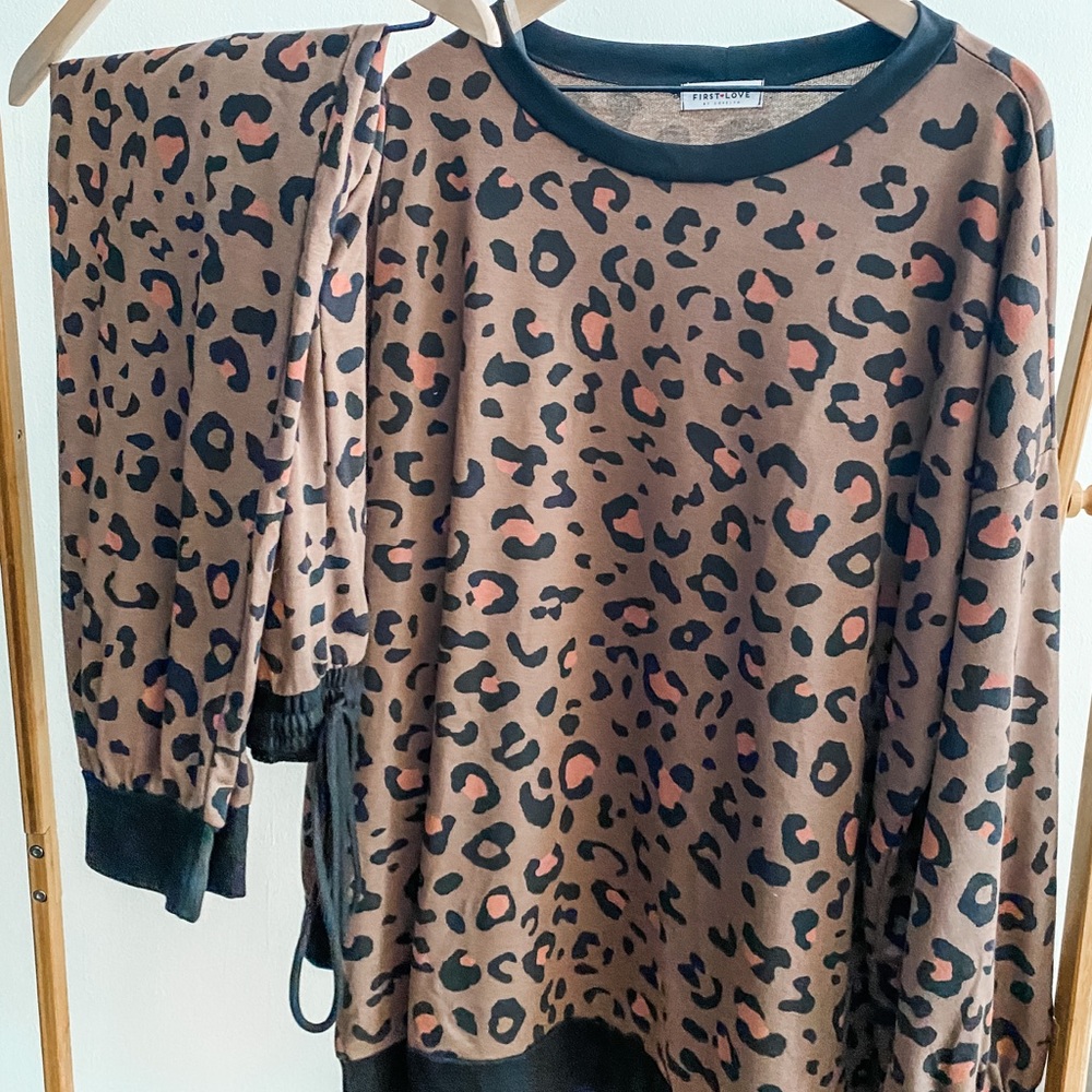 Leopard Loungewear set